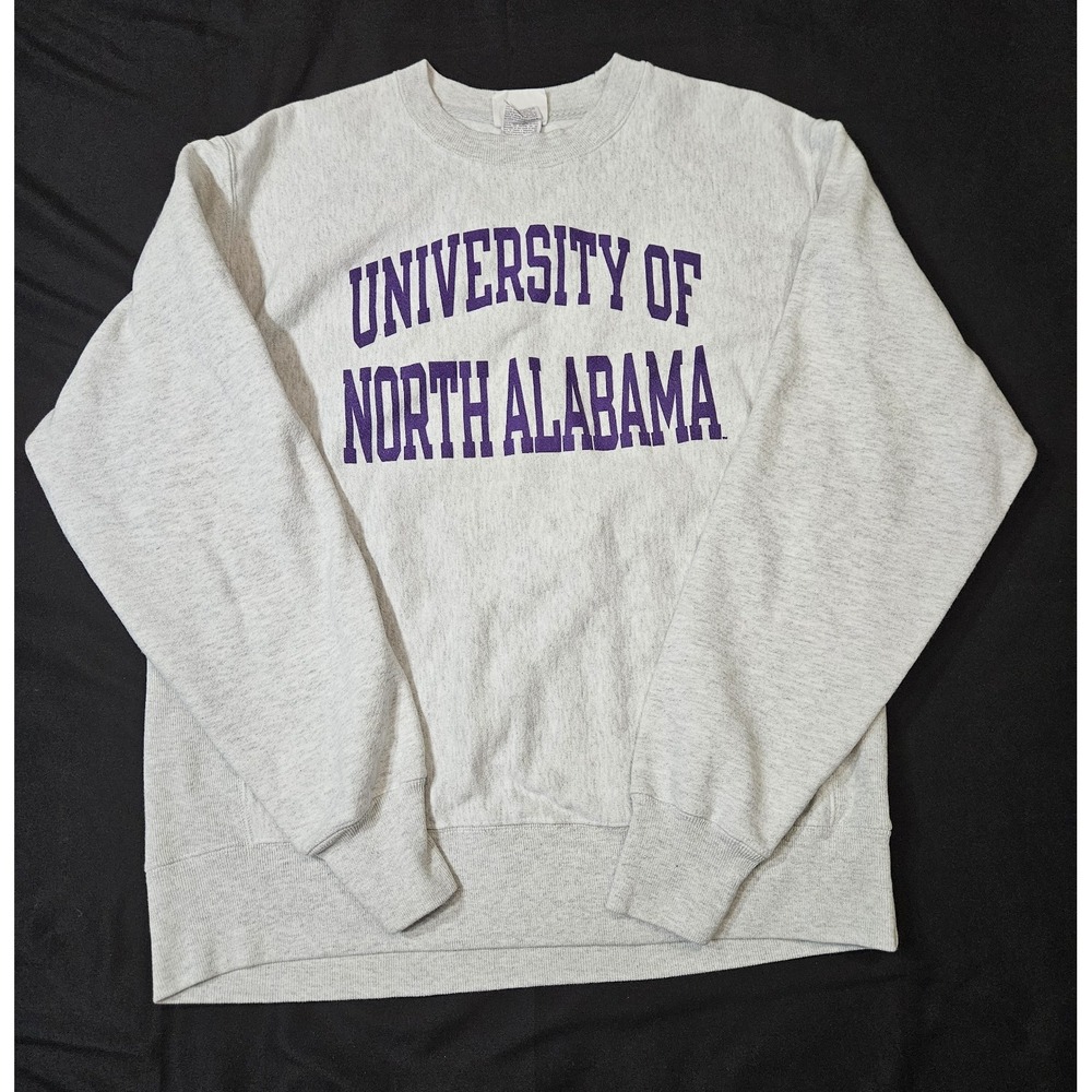 Champion Reverse Weave University of North Alabama Crewneck Sweatshirt Medium